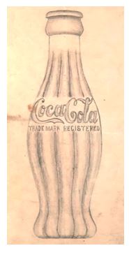 Coke bottle sketch