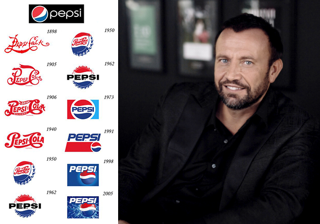 Mauro Porcini and Pepsi Logo Evolution