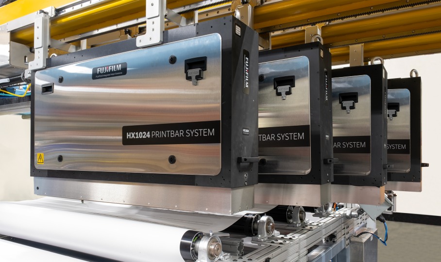 Fujifilm Launches HX1024 Printbar System for On-Demand Printing on Construction Materials
