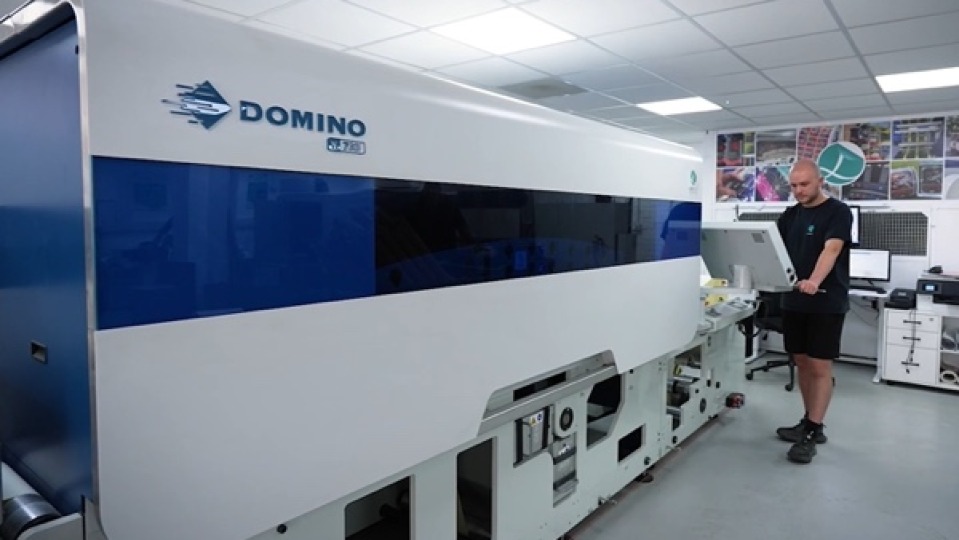 Labelnet Scales Digital to 40% of Output with Second Domino N730i Press