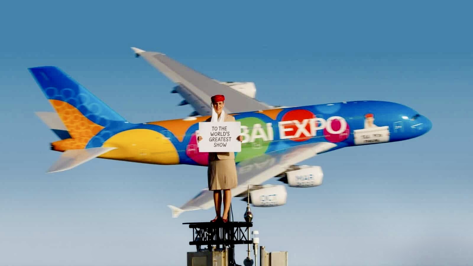 Nicole Smith-Ludvik on top of Burj