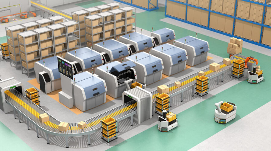 Fulfillment center automated